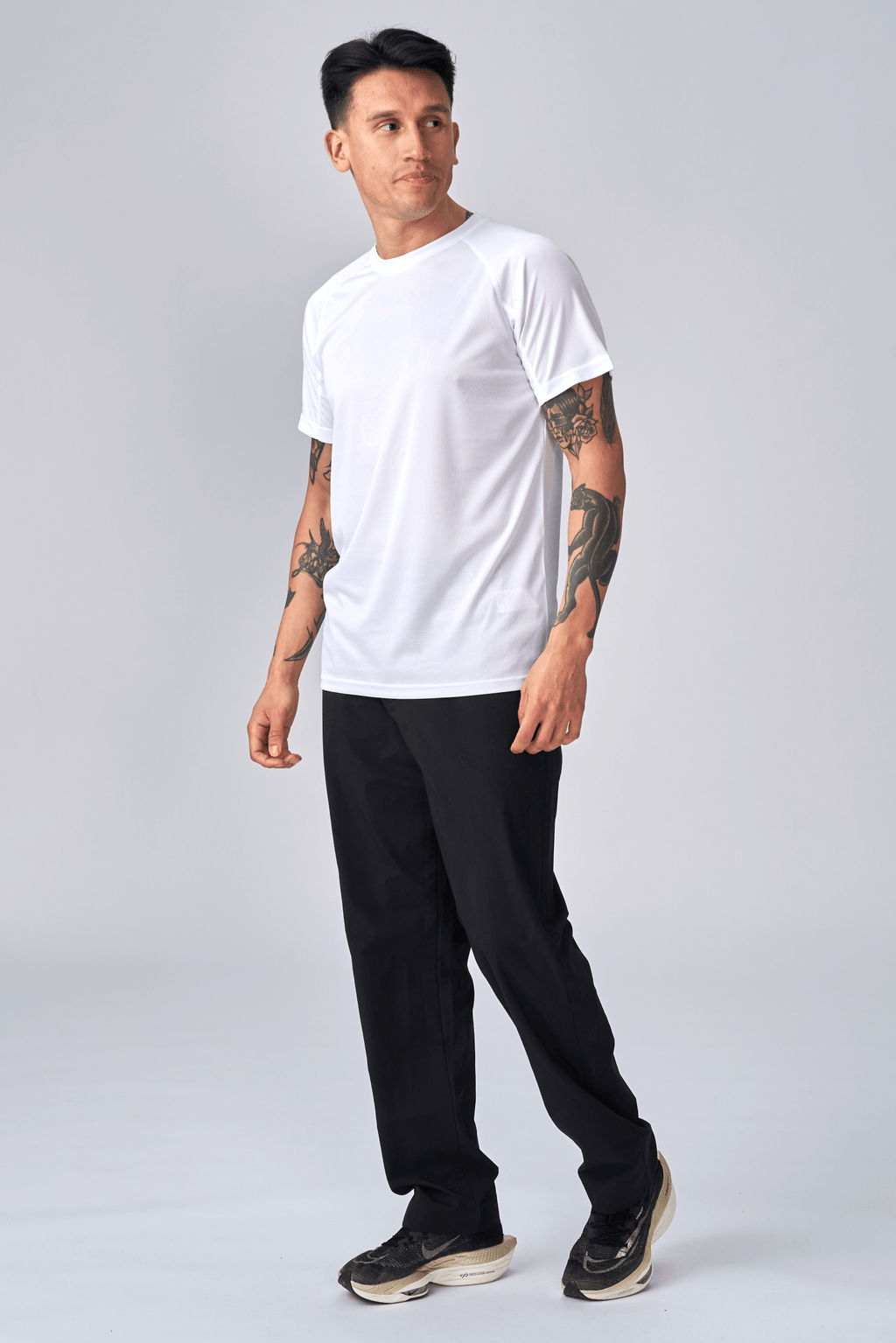 Trenings T-shirt - Hvit