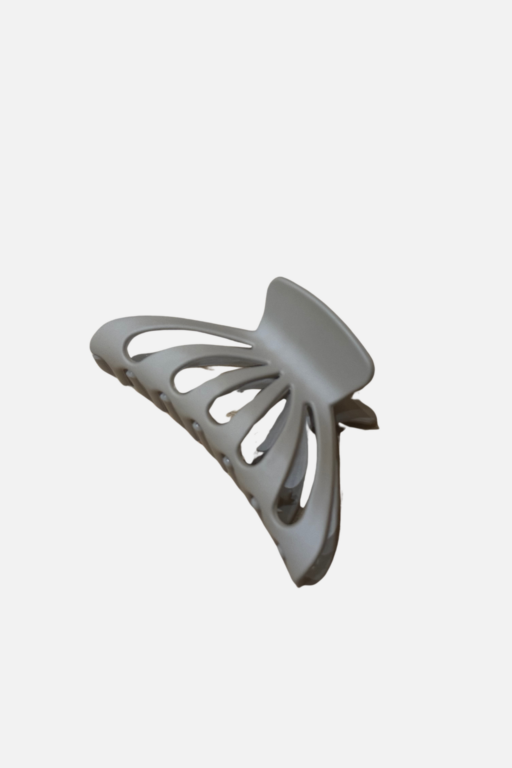 Hollow Claw Clip - Lysebrun