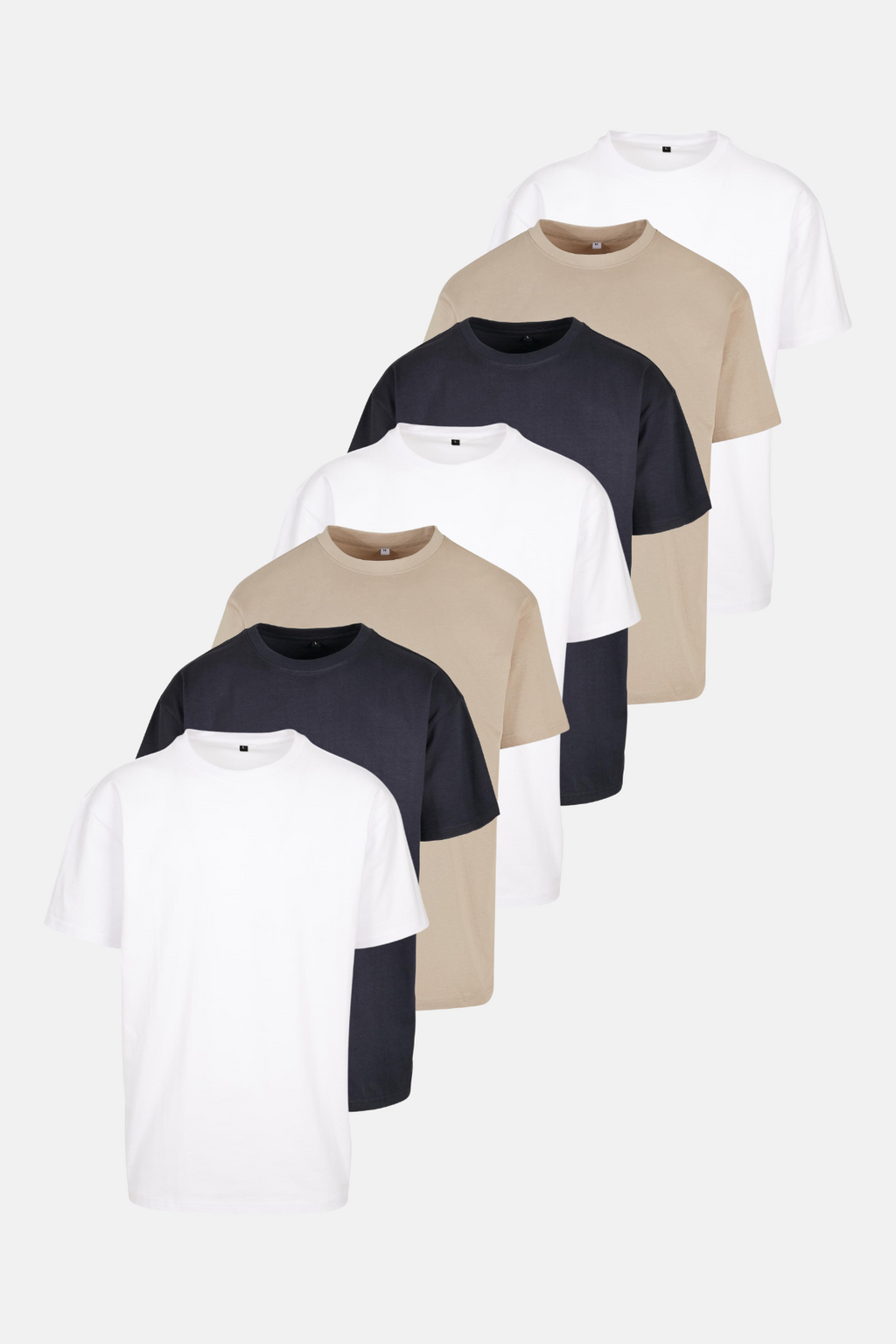 Regular T-Shirt (Herre) - Pakketilbud (7 stk.)