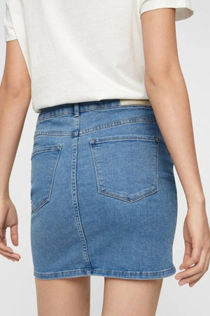 Hot Seven Skjørt - Lys Blå Denim