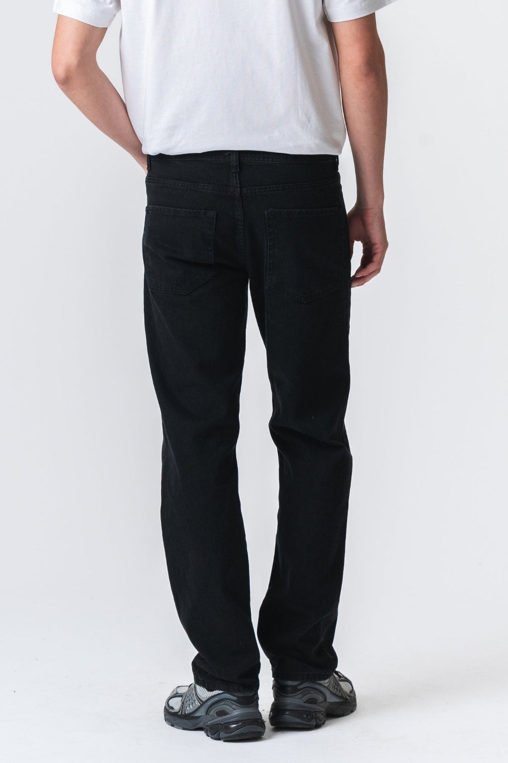 Relaxed Fit Jeans - Helsvart