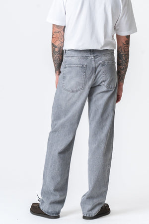 Noah Loose Fit Jeans - Grå Denim