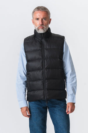 Puffer Vest - Svart