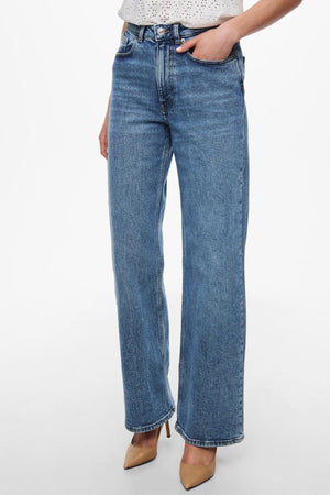 Juicy Jeans (wide leg) - Denim Blå