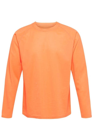 Langermet Trenings T-shirt - Oransje