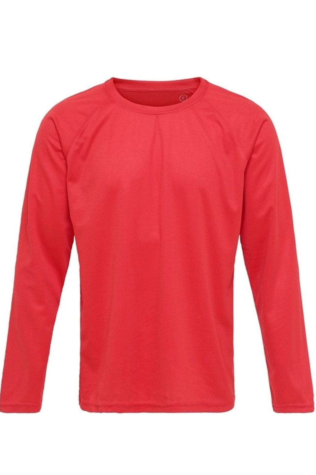 Langermet Trenings T-shirt - Rød