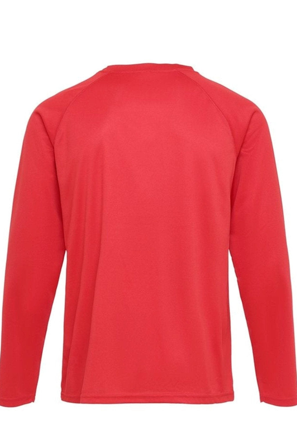 Langermet Trenings T-shirt - Rød