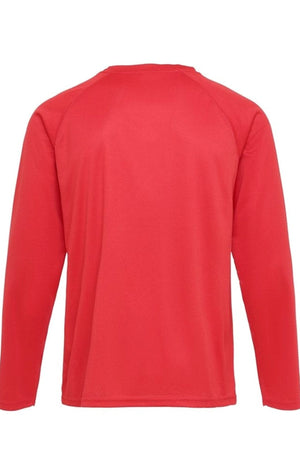 Langermet Trenings T-shirt - Rød