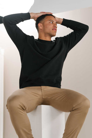 Sweatshirt Crewneck - Svart