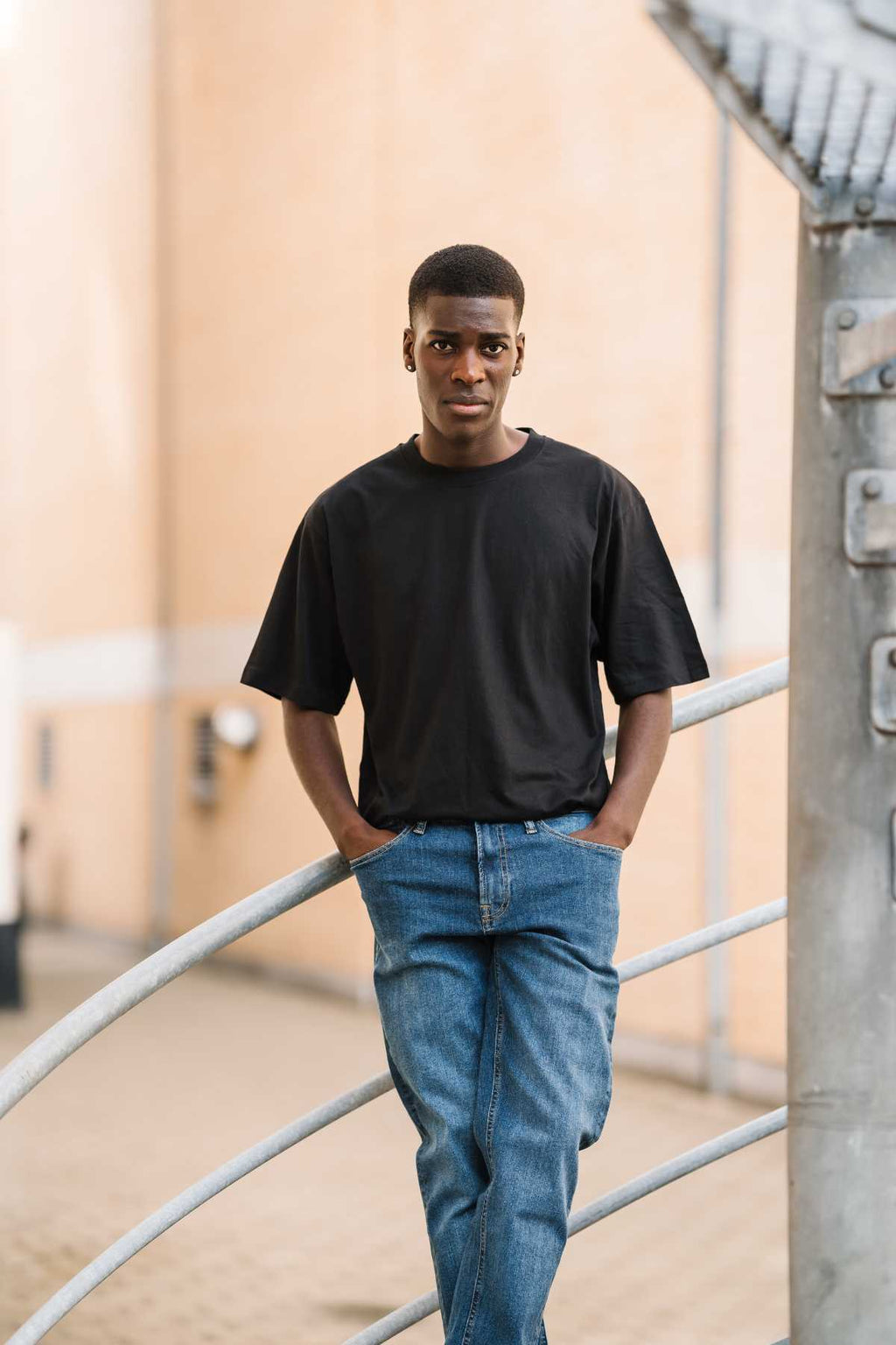 Boxfit T-shirt - Svart