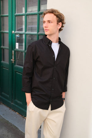 Den Originale Performance Oxford Skjorte - Svart