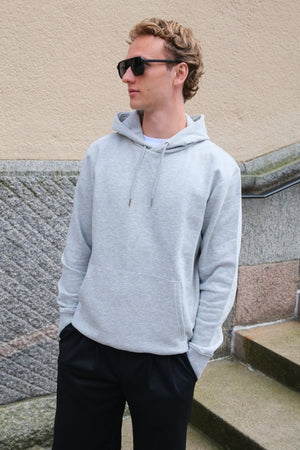 Sweatshirt Hoodie - Ask Grå