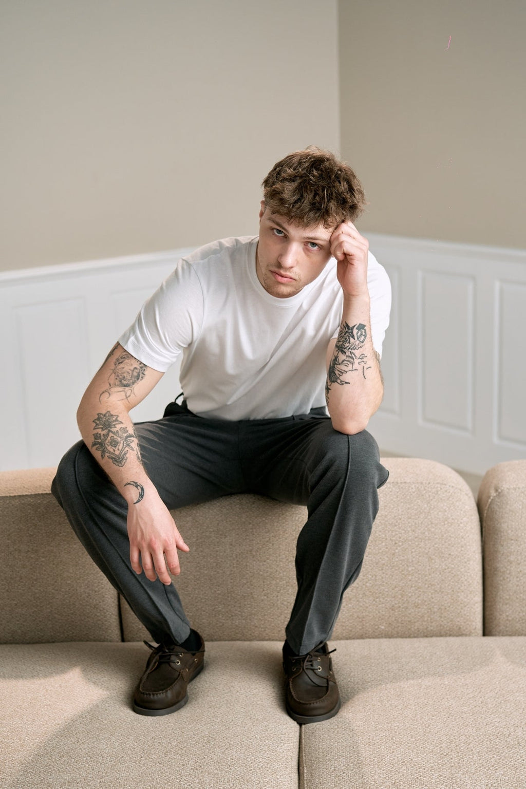 Performance Pants Loose Fit - Kullgrå