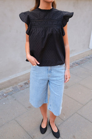 Kath Lange Denimshorts - Light Blue Denim