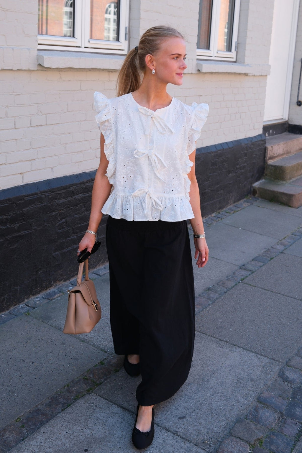 Linn Smock Ankel Skjørt - Svart