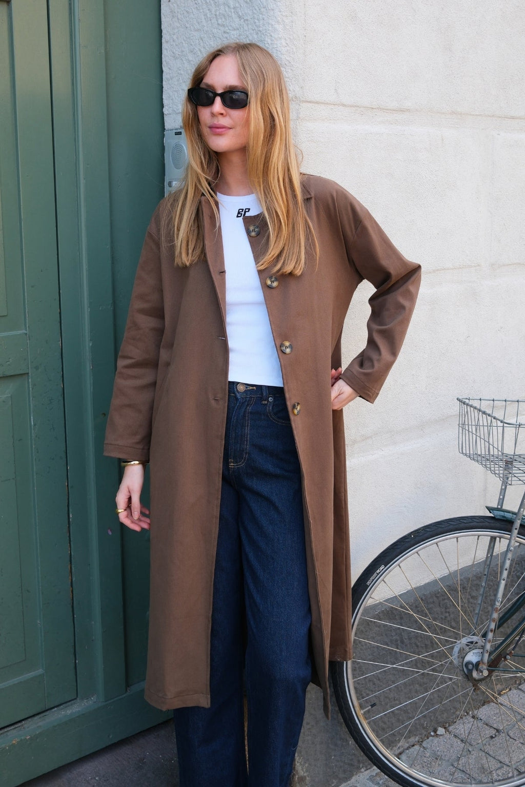 Carla Trenchcoat - Brun