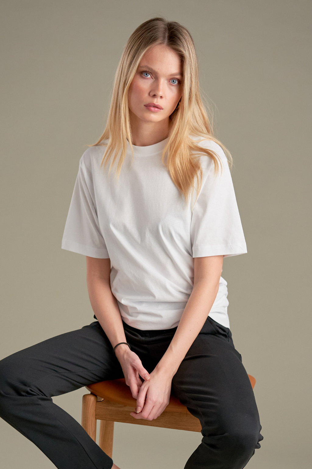 Oversized T-shirt - Hvit