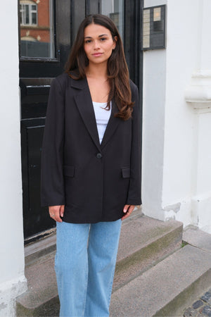 Oversized Blazer - Svart