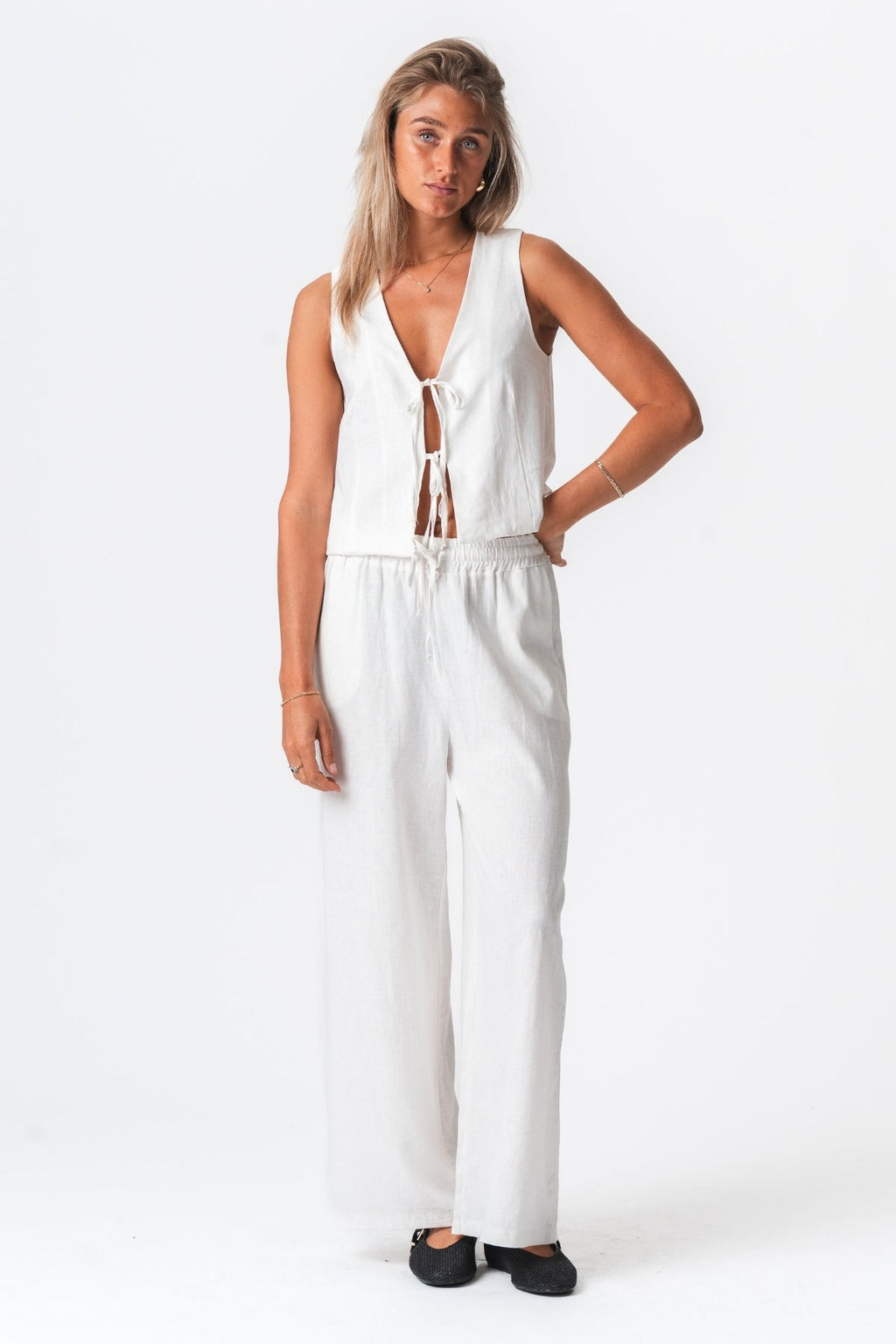 Lin Vest - Off White