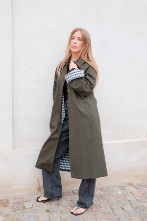Livia Trenchcoat - Oliven