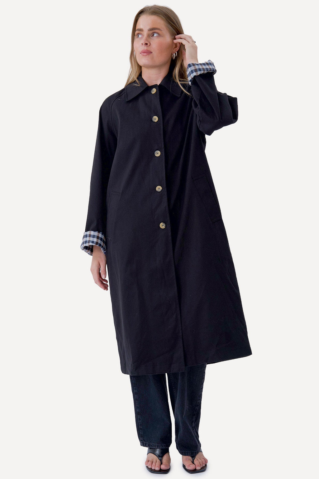 Livia Trenchcoat - Svart
