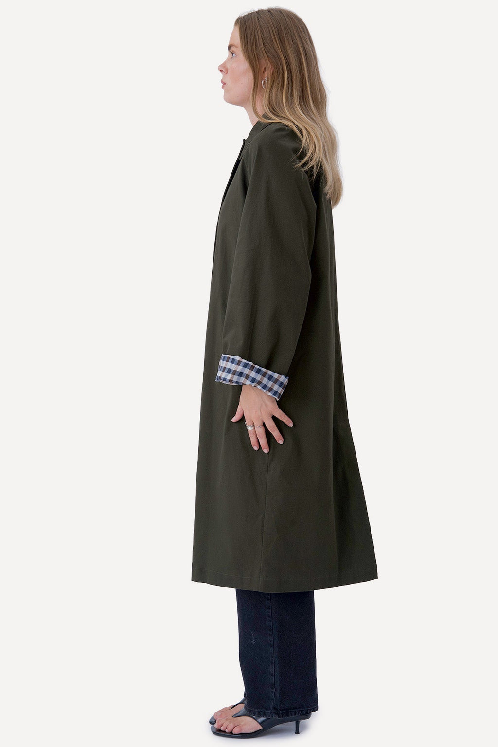 Livia Trenchcoat - Oliven