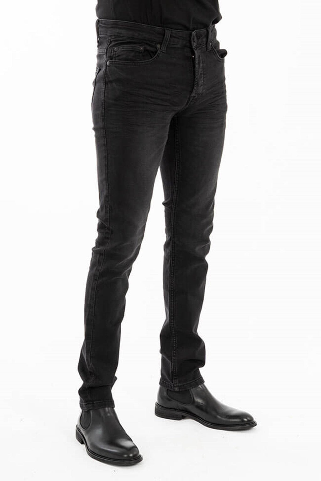 Loom Jog Jeans - Denim Svart