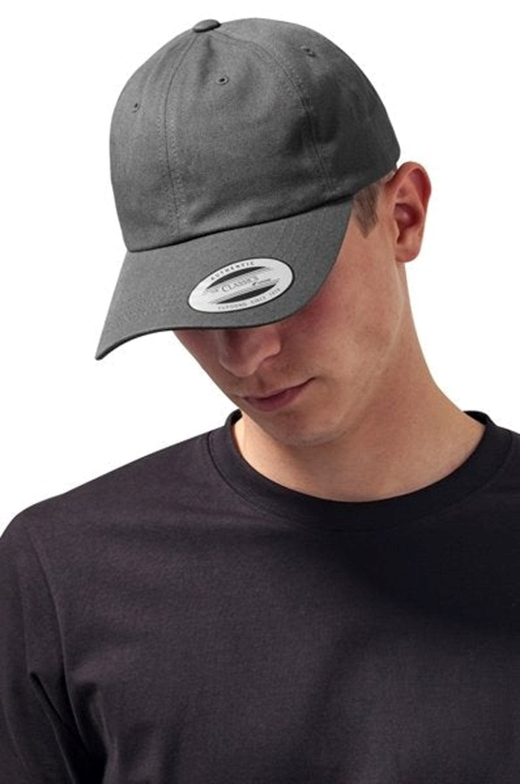 Low Profile Caps - Mørk Grå