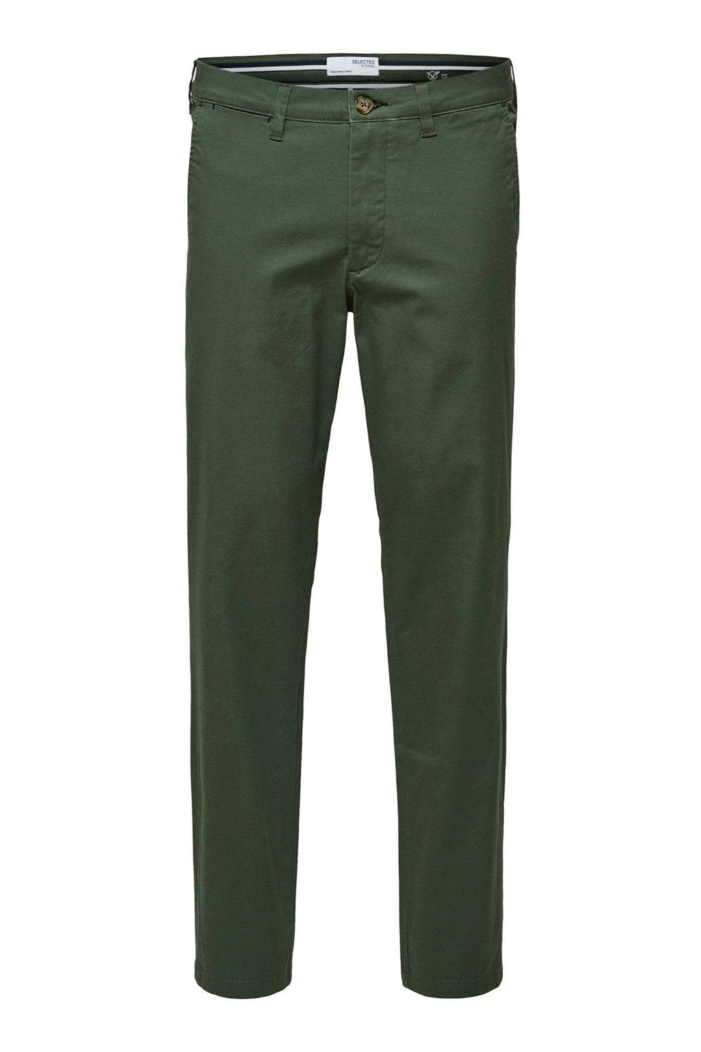 Miles Flex Chino Pants - Bronze Grønn (økologisk bomull)