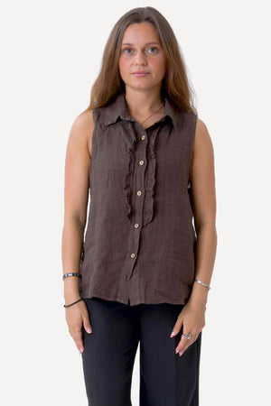 Mio Lin Topp - Brun