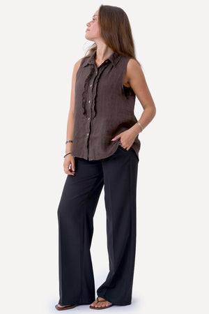 Mio Lin Topp - Brun