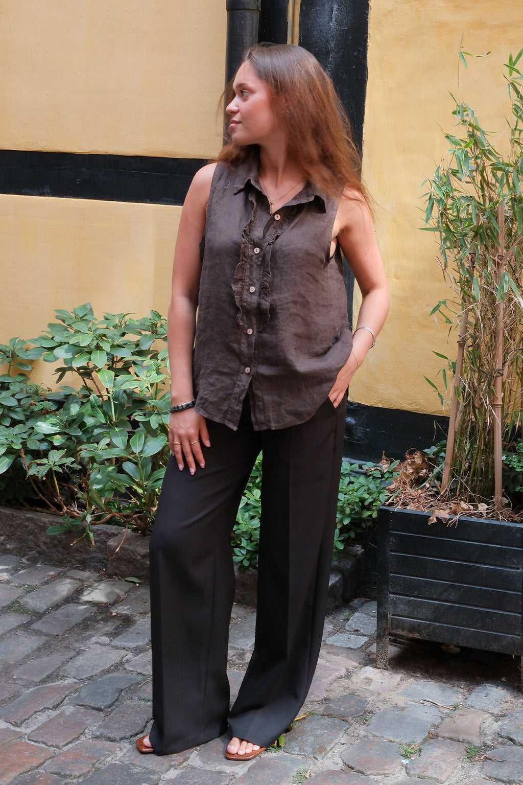 Mio Lin Topp - Brun