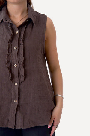 Mio Lin Topp - Brun