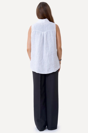 Mio Lin Topp - Hvit
