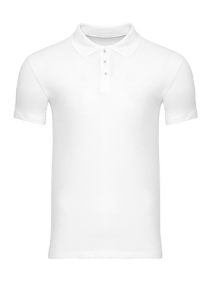 Muscle Polo Shirt - Hvit