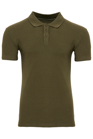 Muscle Polo Shirt - Army Grønn