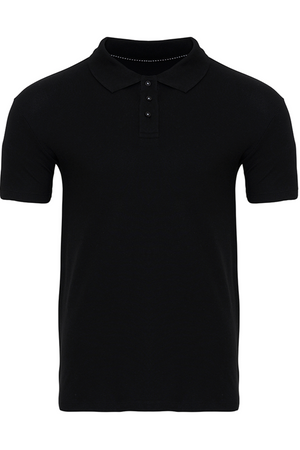 Muscle Polo Shirt - Svart