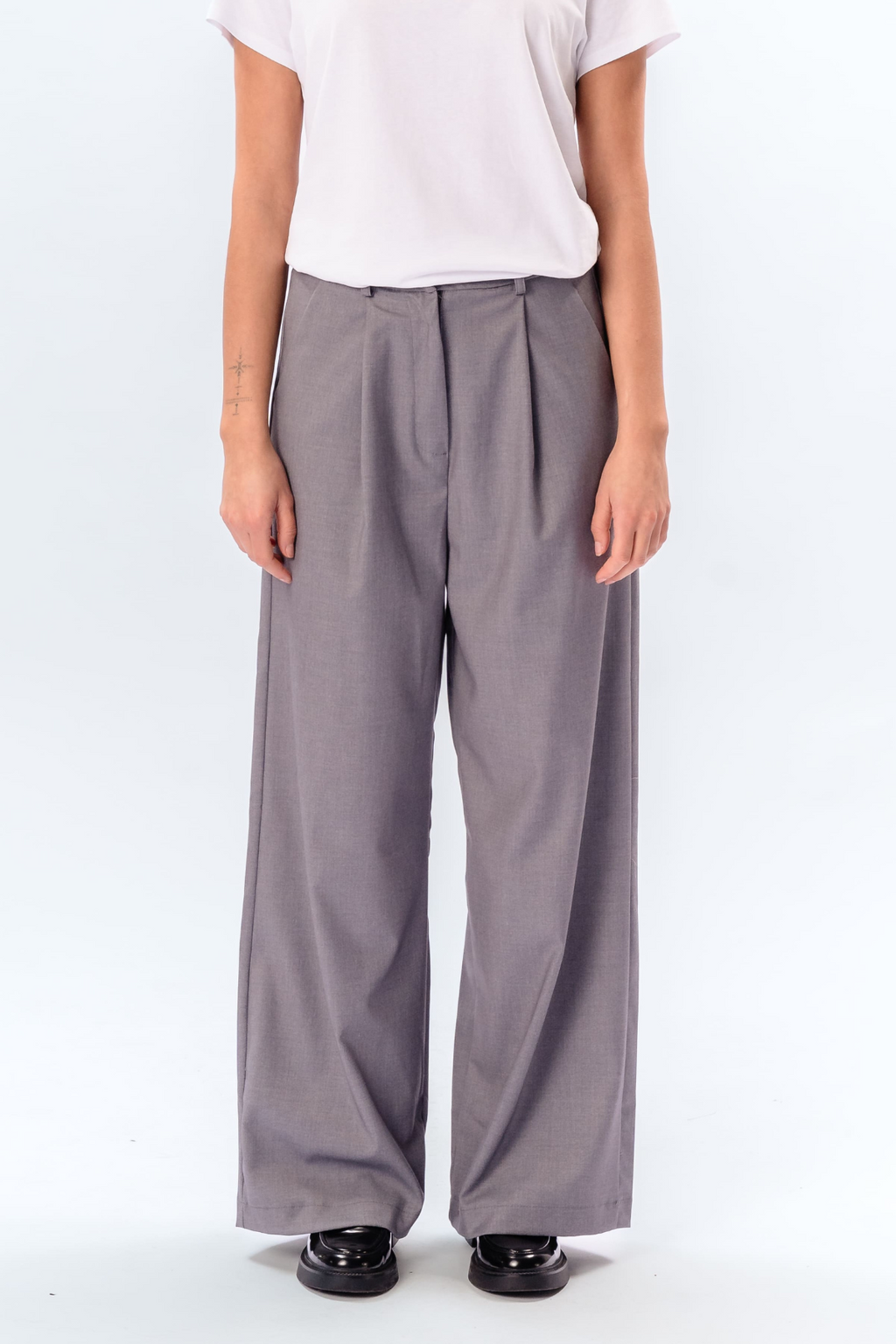 Nadia Pants - Lys Grå