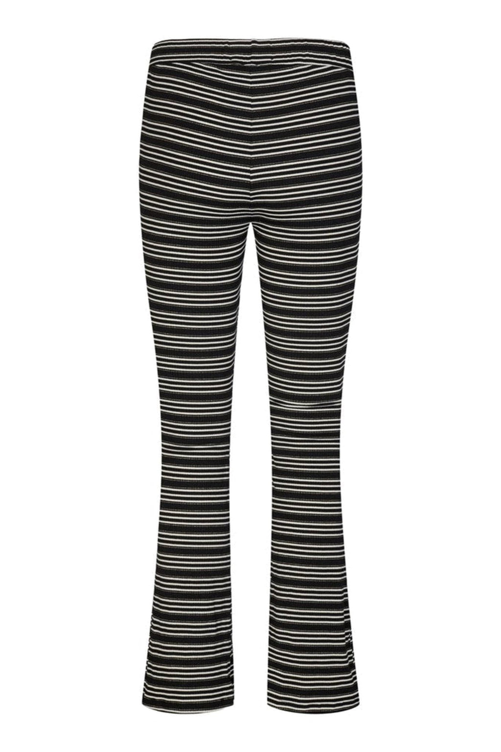 Natalia Flair Pants - Svart Gull Lurex