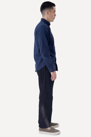 Flannellskjorte - Navy