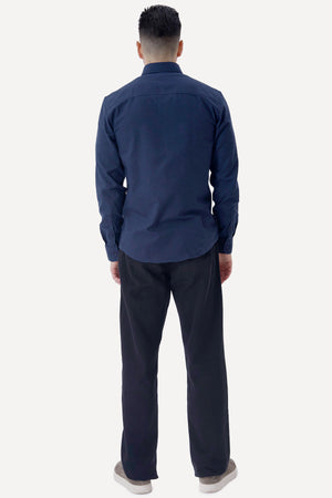 Flannellskjorte - Navy