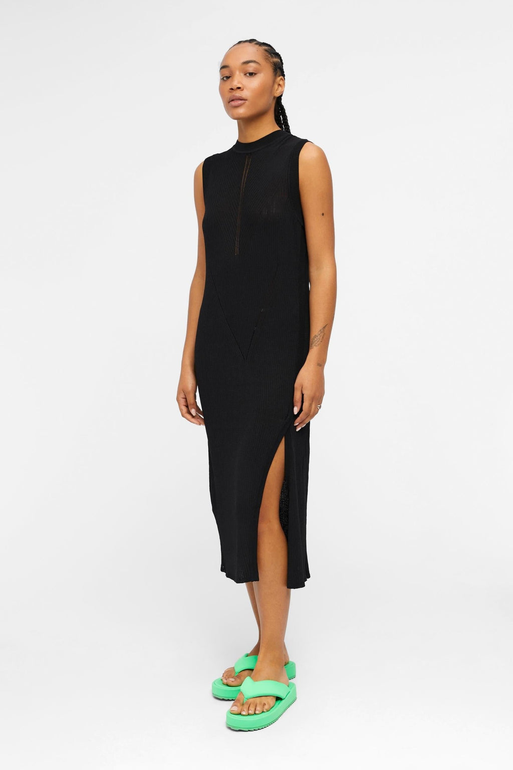 Bianka Knit Kjole - Svart