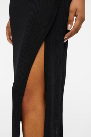 Bianka Knit Kjole - Svart