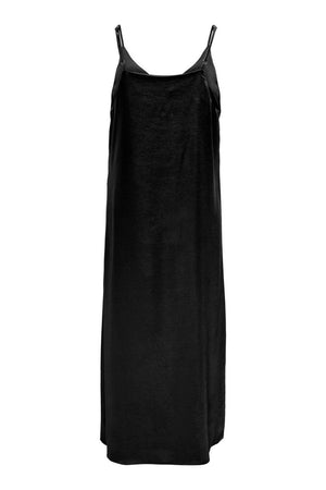 Cosmo Slip Kjole - Svart