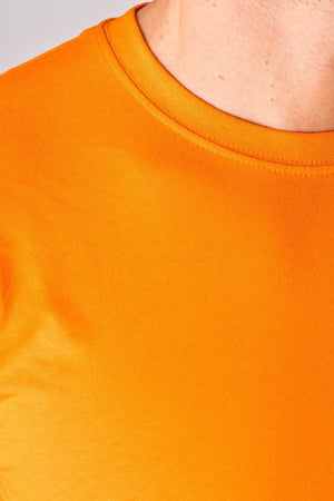 Basic T-shirt - Oransje