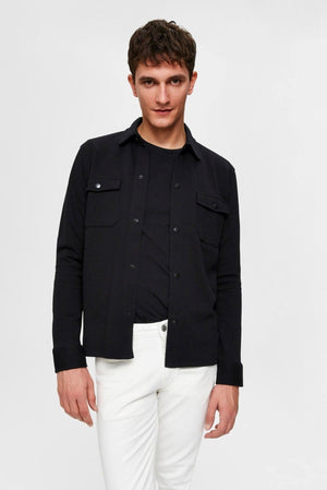 Økologisk Sweat Jakke - Svart