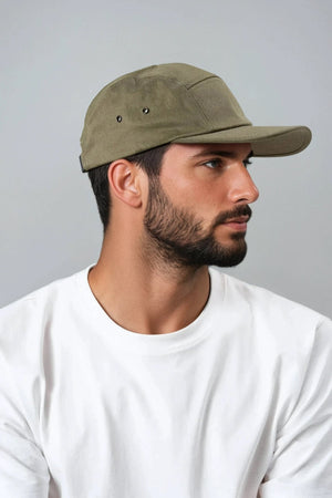 Classic Jockey Cap - Olivengrønn