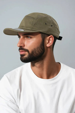 Classic Jockey Cap - Olivengrønn