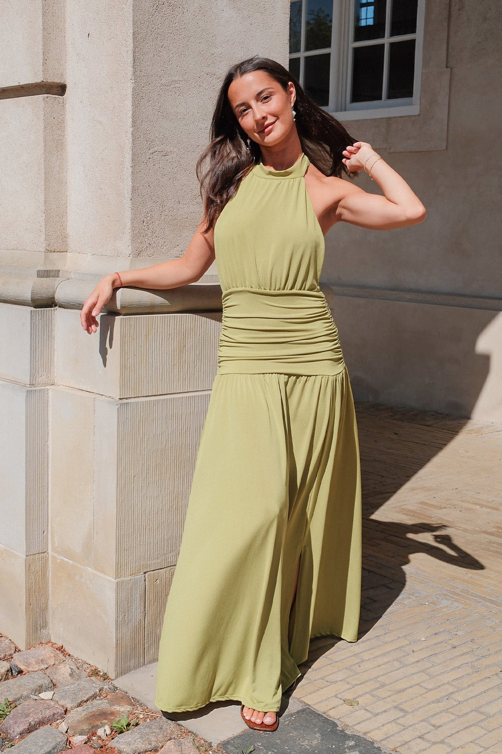 Olivia Dress - Grønn