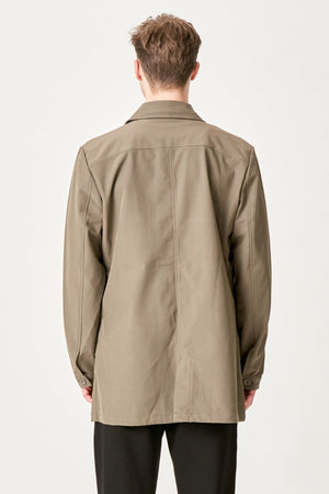 Oakland-frakk - Mørk Oliven